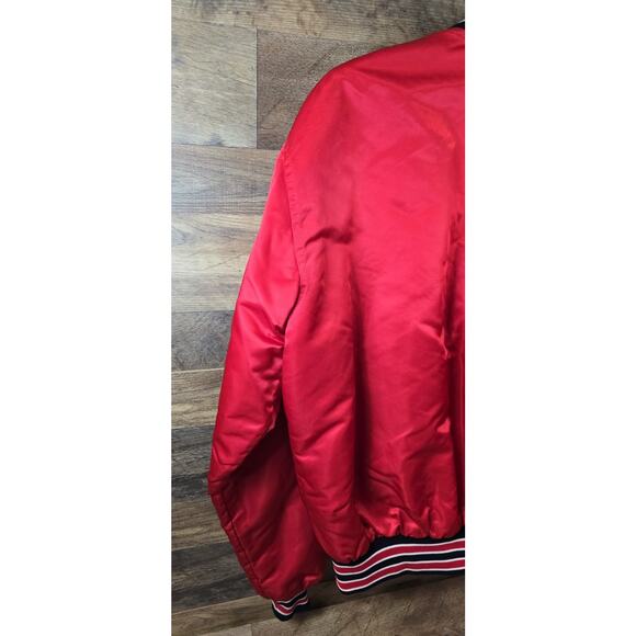 Vintage Starter St. Louis Cardinals Satin Embroidered Logo Jacket XL Pre Owned - Picture 10 of 16